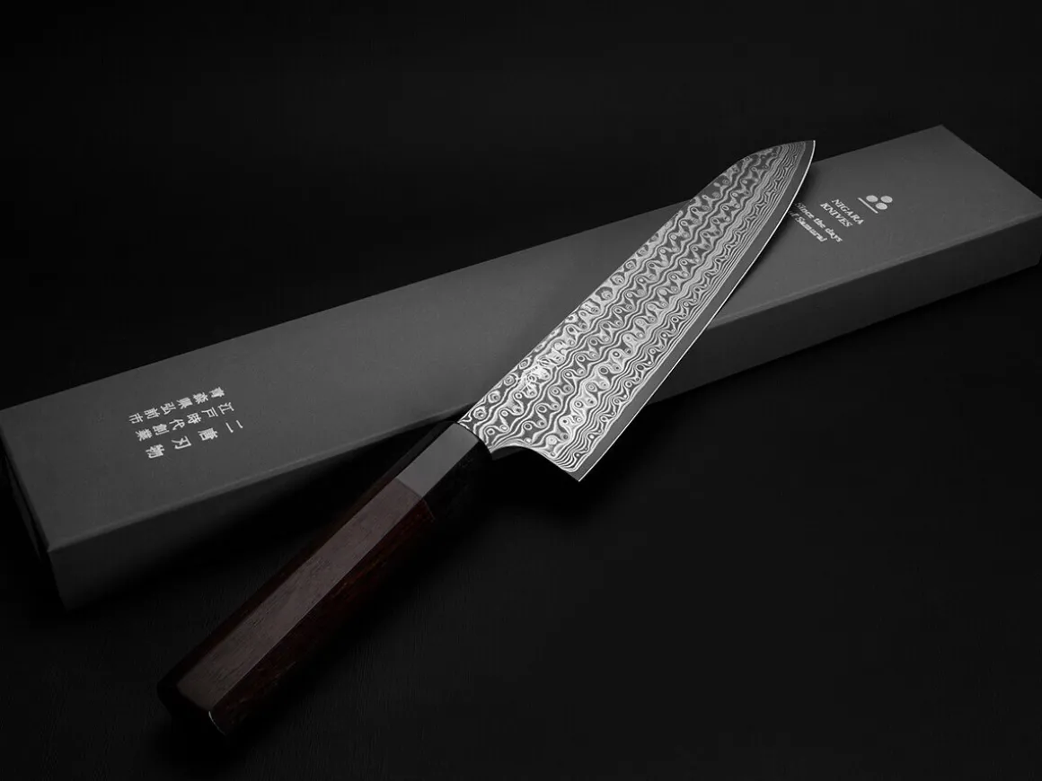 ORYOKI Gyuto Messer|Damastmesser*Damastmesser SPG2 Gyuto 240, 49 Lagen
