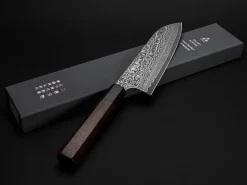 ORYOKI Santokumesser|Damastmesser*Damastmesser SPG2 Santoku 165, 49 Lagen