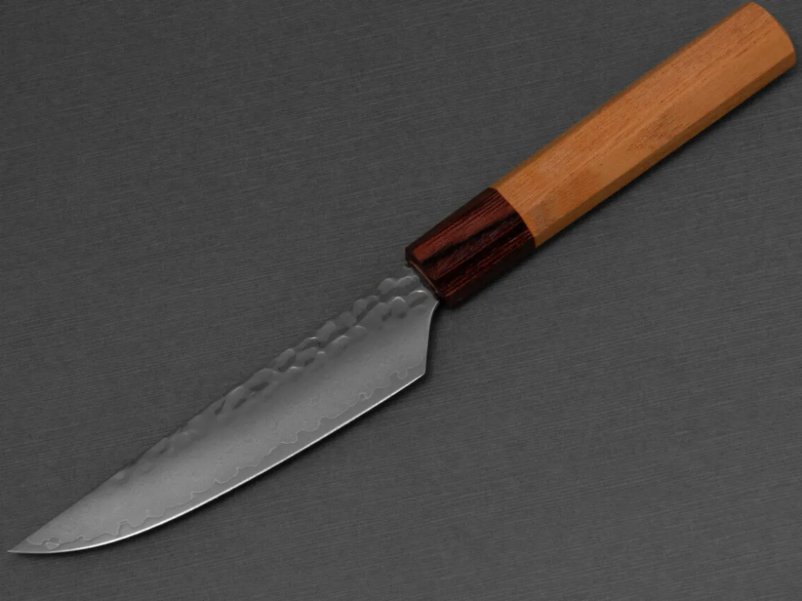 ORYOKI Petty Messer|Damastmesser*Damastmesser Steakmesser 120, VG-10, Hammerschlag
