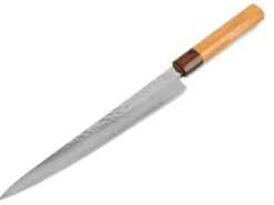 ORYOKI Sashimi Messer|Damastmesser*Damastmesser Sujihiki 240, VG-10, Hammerschlag