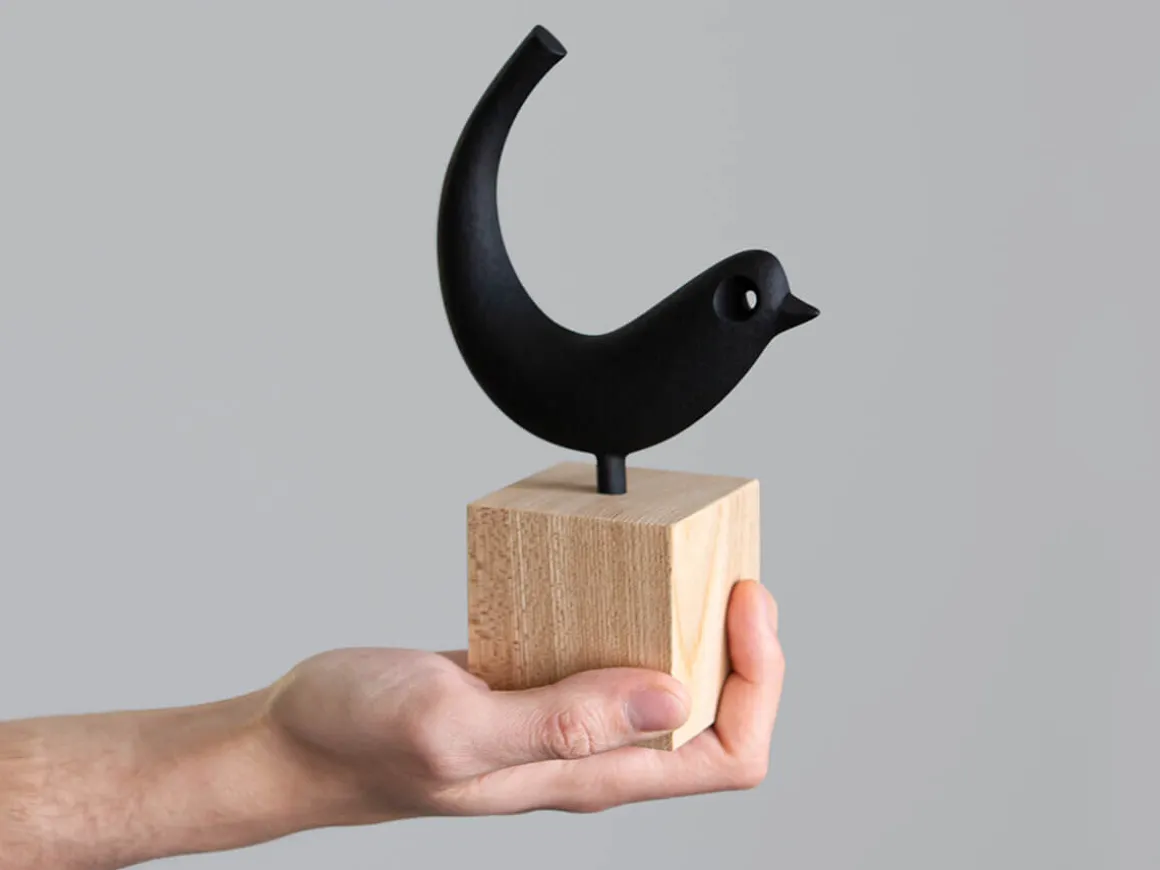 ORYOKI Kokeshi*Dekofigur Tori mit Sockel
