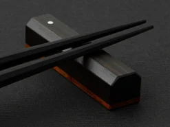 ORYOKI Essstäbchen*Essstäbchen Ablage Sutoreto ebony, Ebenholz