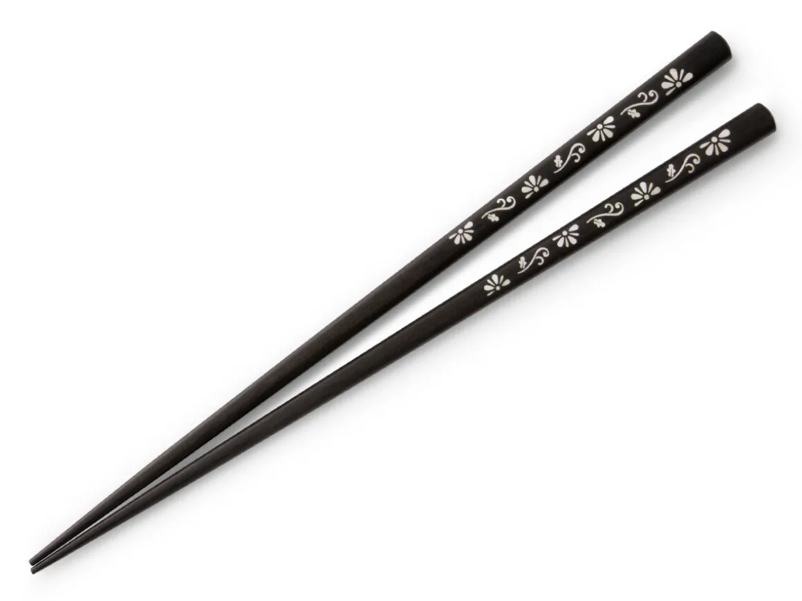 ORYOKI Essstäbchen*Essstäbchen Komachi Star, Ebenholz