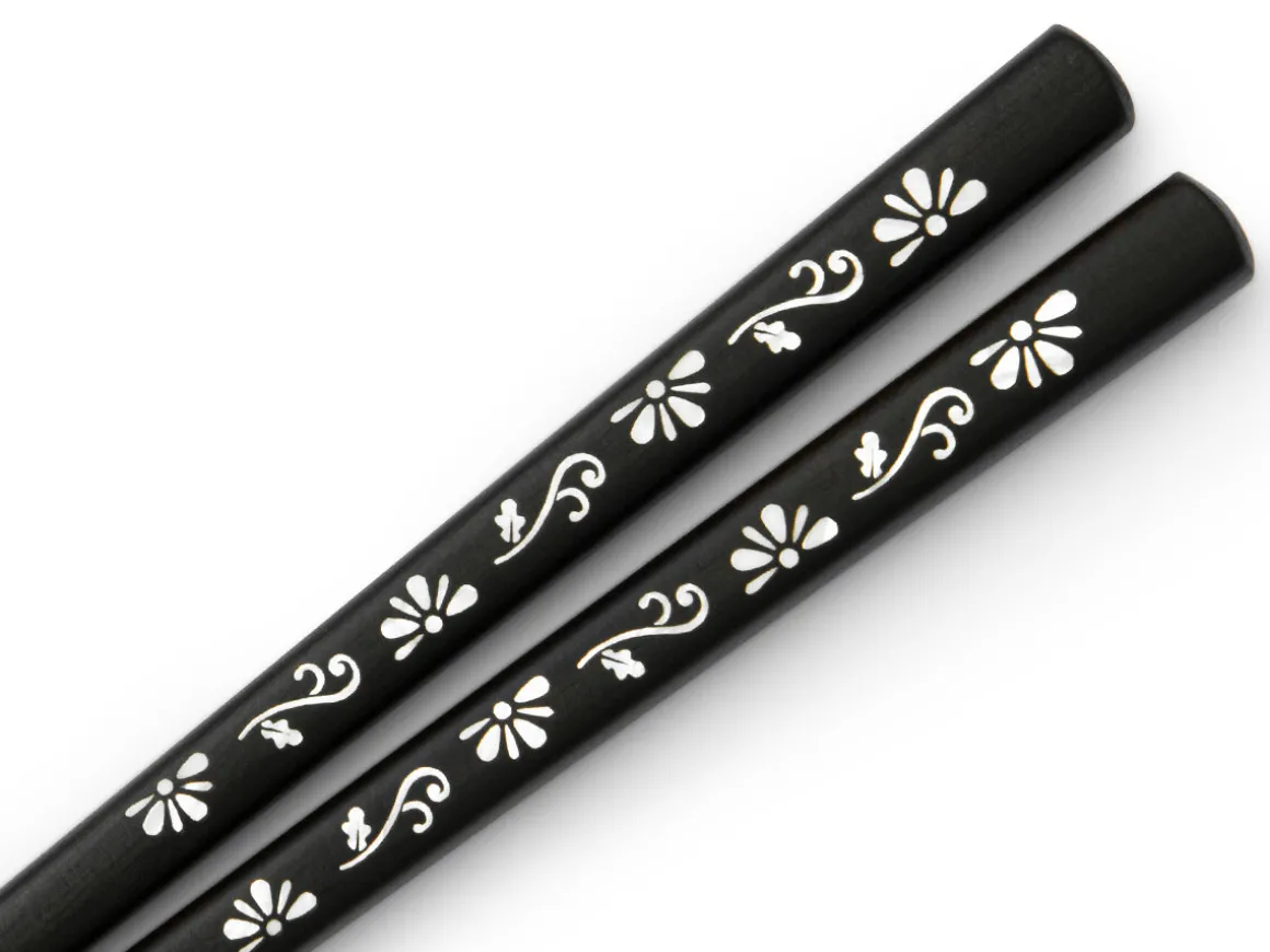 ORYOKI Essstäbchen*Essstäbchen Komachi Star, Ebenholz