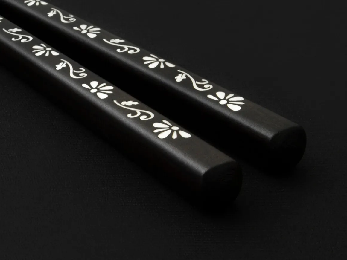 ORYOKI Essstäbchen*Essstäbchen Komachi Star, Ebenholz