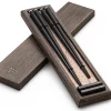 ORYOKI Essstäbchen*Essstäbchen Set Omosa, 2 Ablagen, Geschenkverpackung
