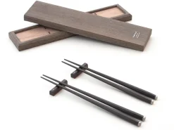 ORYOKI Essstäbchen*Essstäbchen Set Omosa, 2 Ablagen, Geschenkverpackung