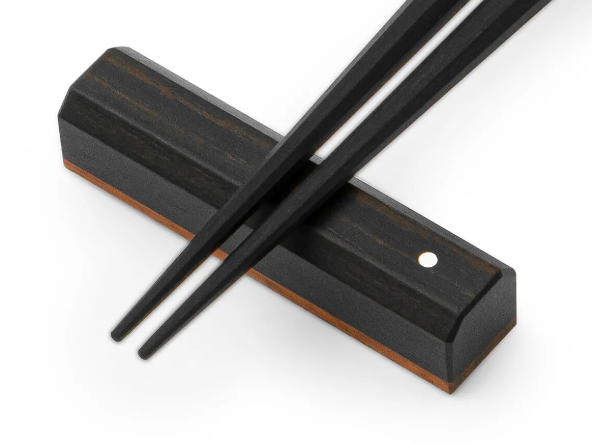 ORYOKI Essstäbchen*Essstäbchen Set Omosa, 2 Ablagen, Geschenkverpackung