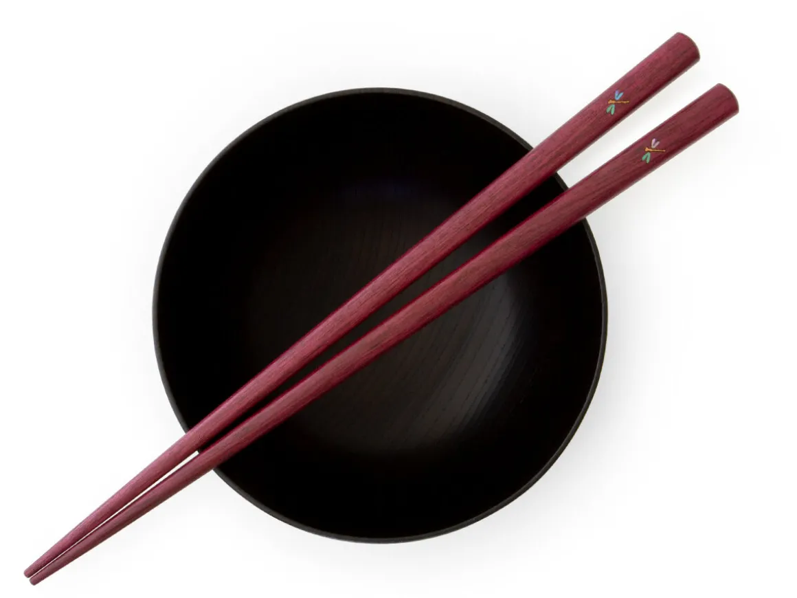 ORYOKI Essstäbchen*Essstäbchen Tonbo, Purple Heart