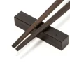 ORYOKI Essstäbchen*Essstäbchenablage MOON Ebony