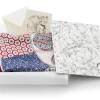 ORYOKI Furoshiki*Geschenkset Chiyogami mit Furoshiki Imari L