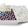 ORYOKI Furoshiki*Geschenkset Chiyogami mit Furoshiki Isamonoyo, doppelseitig