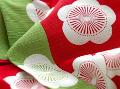 ORYOKI Furoshiki*Geschenkset Chiyogami mit Furoshiki Hana, doppelseitig