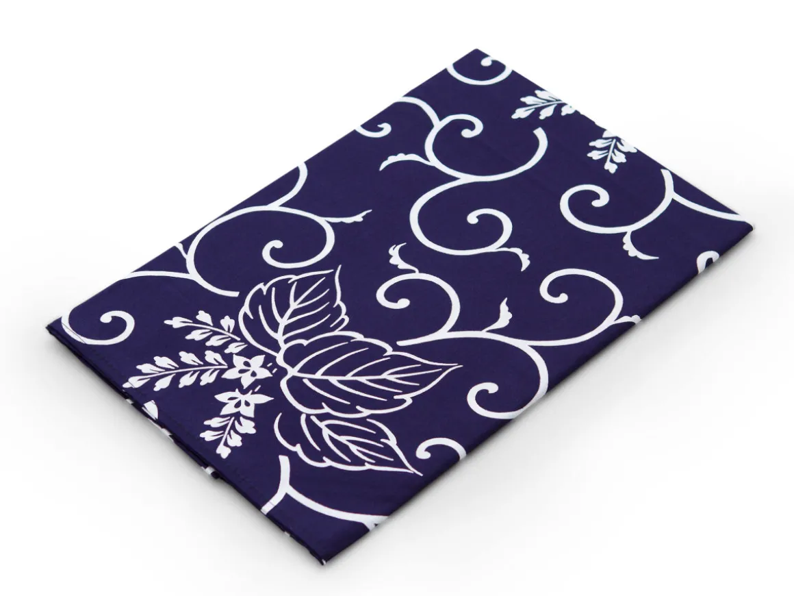ORYOKI Furoshiki*Geschenkset Chiyogami mit Furoshiki Kiri Karakusa L