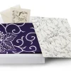 ORYOKI Furoshiki*Geschenkset Chiyogami mit Furoshiki Kiri Karakusa M