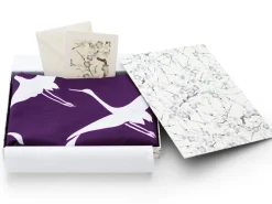 ORYOKI Furoshiki*Geschenkset Chiyogami mit Furoshiki Kuren M, lila