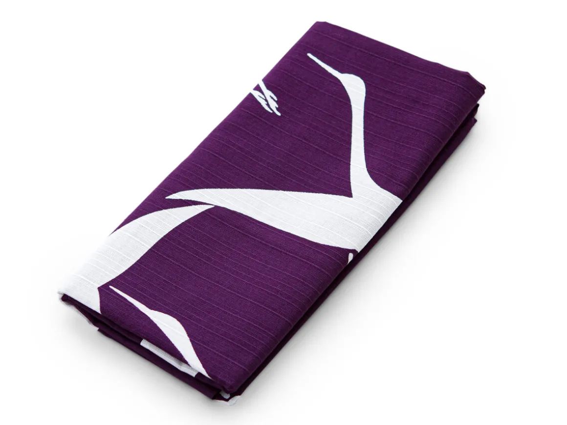 ORYOKI Furoshiki*Geschenkset Chiyogami mit Furoshiki Kuren L, lila
