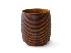 ORYOKI Lacquerware*Geschirr-Set Turari Wan Sara braun