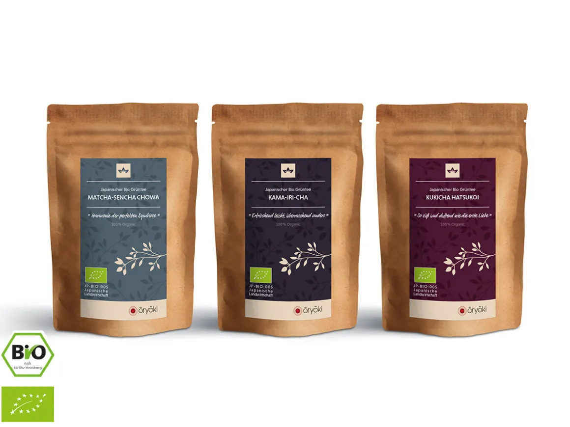 ORYOKI Weitere Teesorten|Sencha*Grüner Tee Test-Set FLAVORS