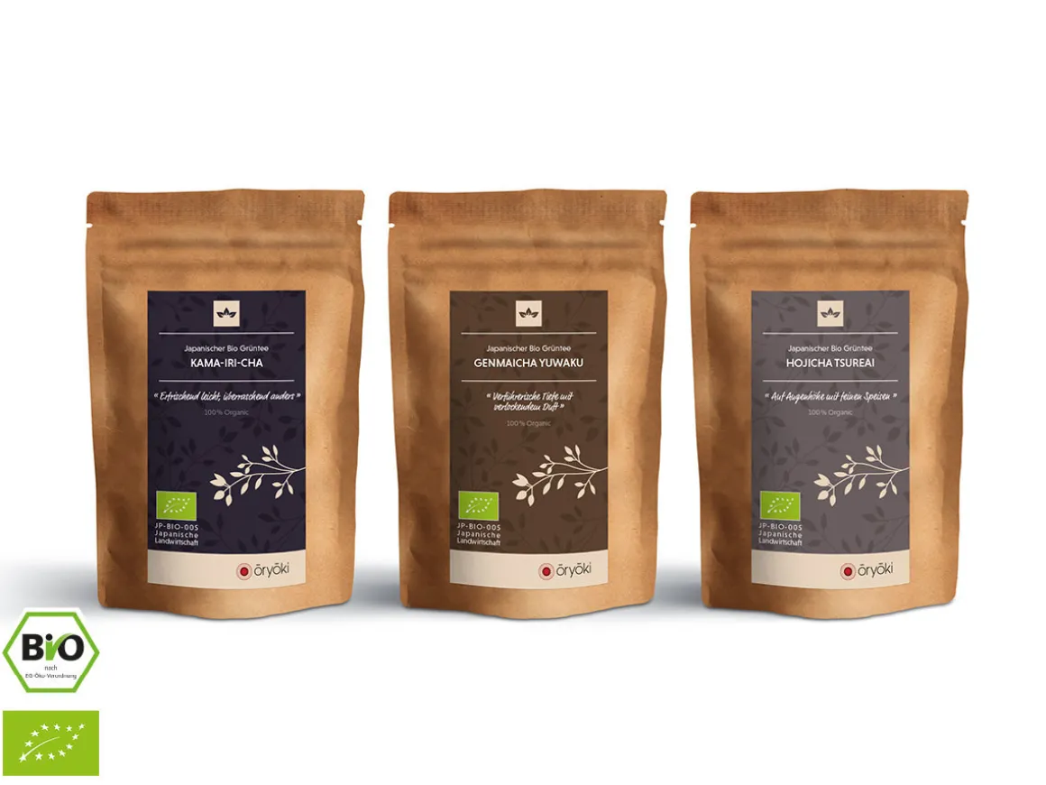 ORYOKI Weitere Teesorten|Genmaicha*Grüner Tee Test-Set ROASTED