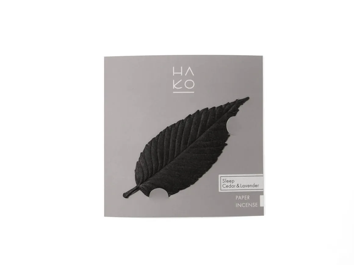 ORYOKI HA KO Paper Incense*HA KO Paper Incense Black Sleep, 1 Blatt