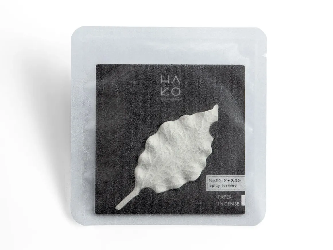 ORYOKI HA KO Paper Incense*HA KO Paper Incense No.5 Spicy Jasmine, 1 Blatt
