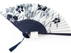 ORYOKI Handfächer*Handfächer Aihitoe Shiro, weiß