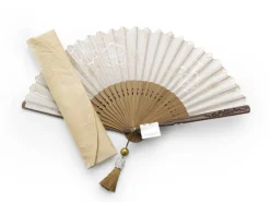 ORYOKI Handfächer*Handfächer Eien, beige