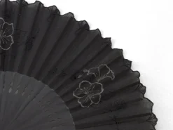 ORYOKI Handfächer*Handfächer Eien, schwarz