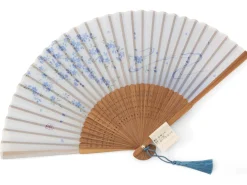 ORYOKI Handfächer*Handfächer Kiyomi, blau