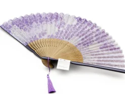 ORYOKI Handfächer*Handfächer Kiyoshisakura, Lila