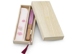ORYOKI Handfächer*Handfächer Kiyoshisakura, Rosè