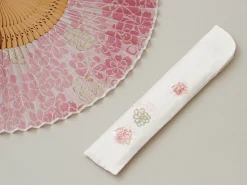 ORYOKI Handfächer*Handfächer Kiyoshisakura, Rosè