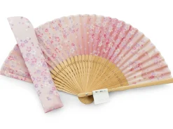 ORYOKI Handfächer*Handfächer Sakura Fubuki, Kirschblüte rosé