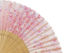 ORYOKI Handfächer*Handfächer Sakura Fubuki, Kirschblüte rosé