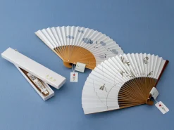 ORYOKI Handfächer*Handfächer Tsubame, weiß