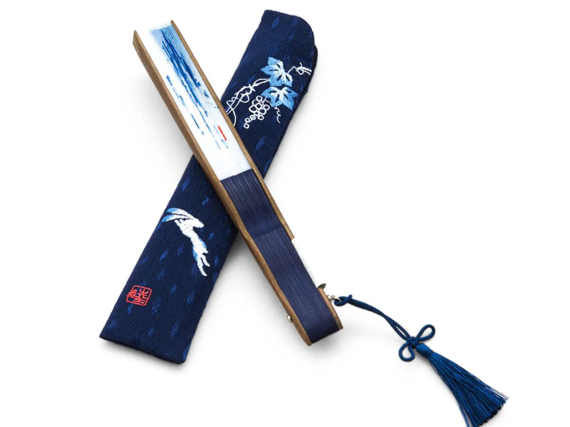 ORYOKI Handfächer*Handfächer Yoru, Damen