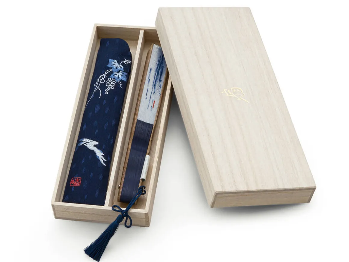 ORYOKI Handfächer*Handfächer Yoru, Damen