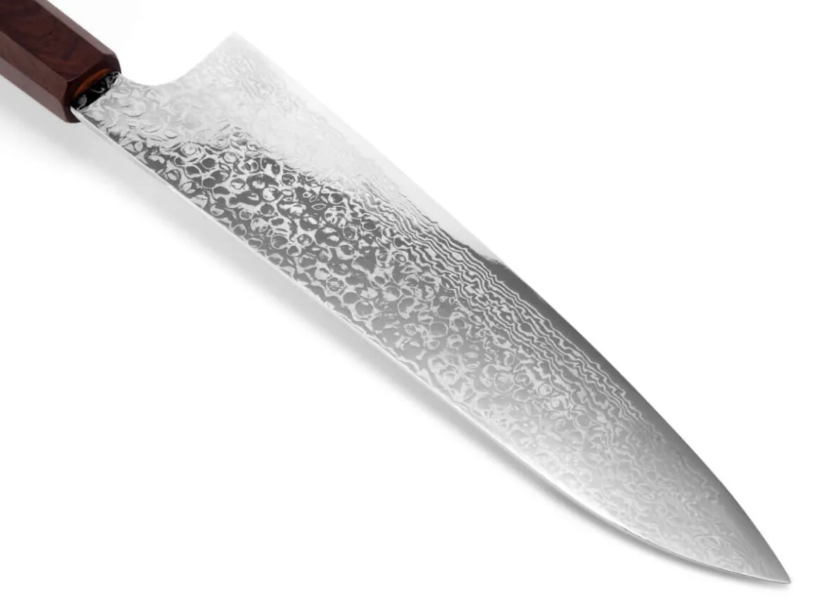ORYOKI Gyuto Messer|Damastmesser*Hatsukokoro Ginga34 Gyuto 210, ATS-34