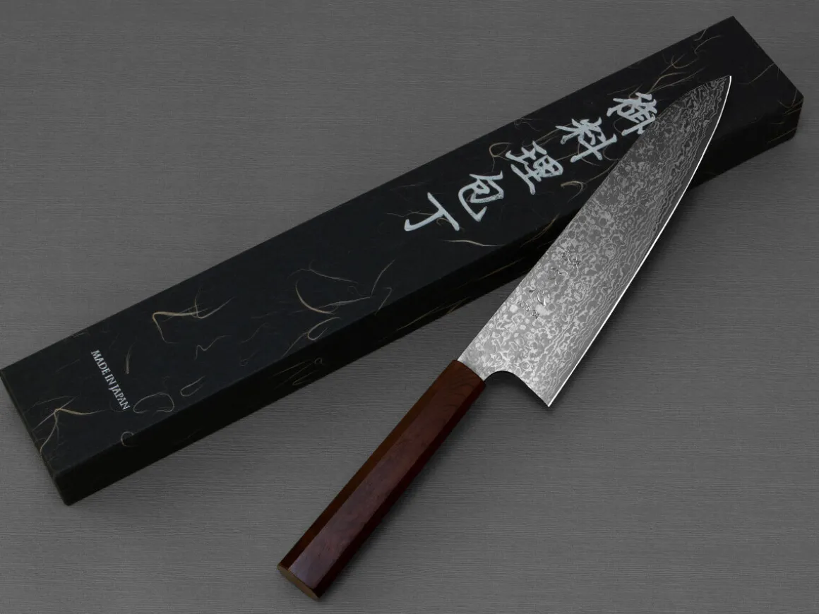 ORYOKI Gyuto Messer|Damastmesser*Hatsukokoro Ginga34 Gyuto 210, ATS-34