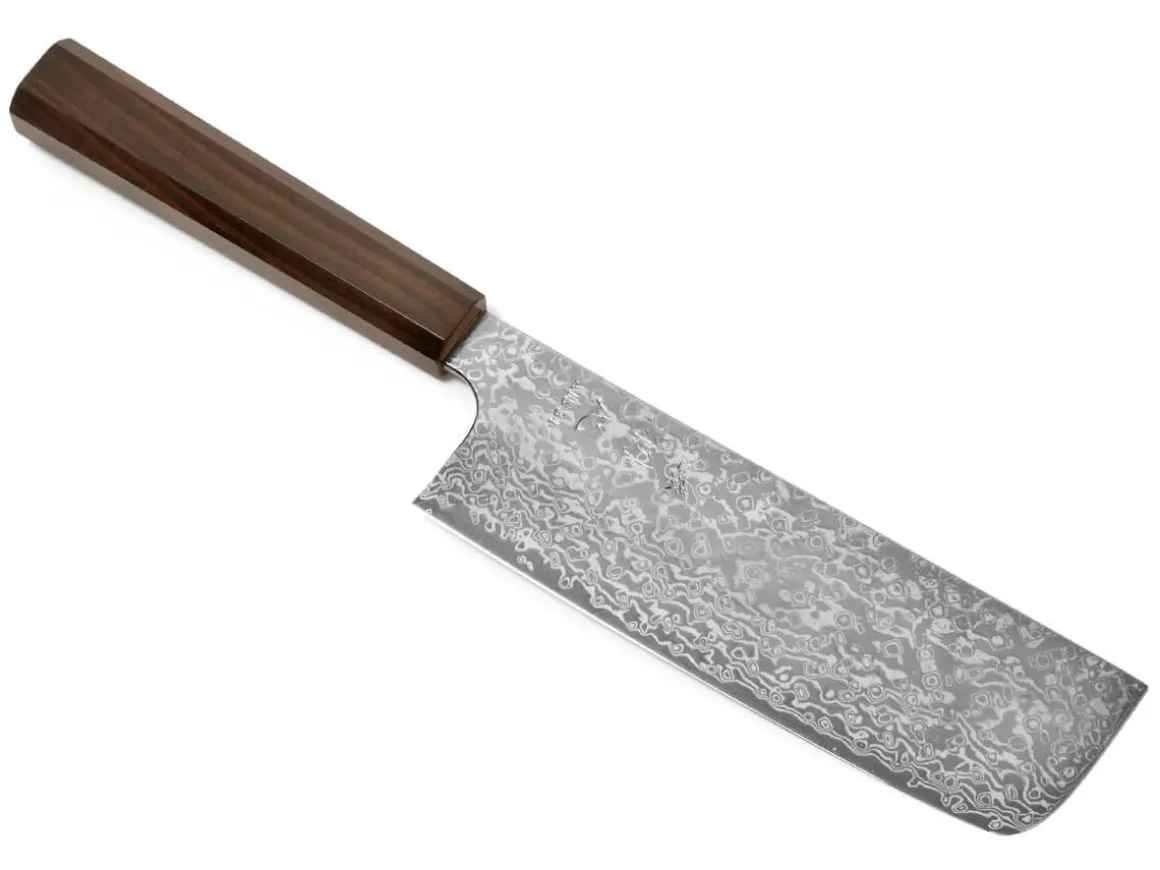 ORYOKI Nakiri Messer|Damastmesser*Hatsukokoro Ginga34 Nakiri 170, ATS-34