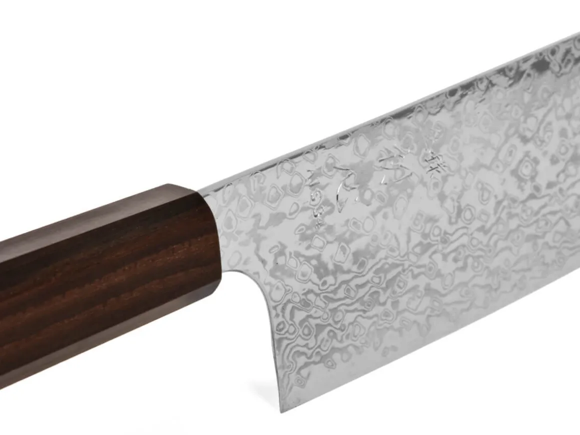 ORYOKI Nakiri Messer|Damastmesser*Hatsukokoro Ginga34 Nakiri 170, ATS-34