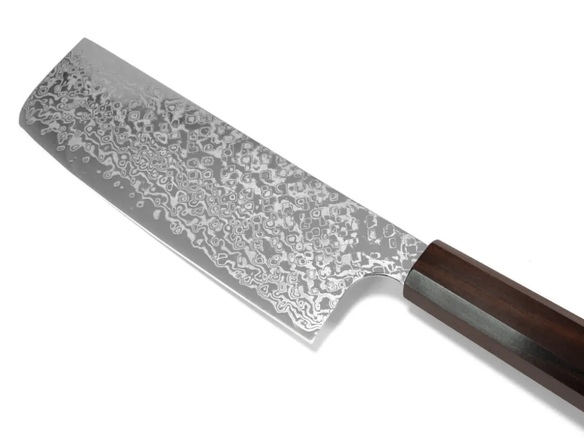 ORYOKI Nakiri Messer|Damastmesser*Hatsukokoro Ginga34 Nakiri 170, ATS-34