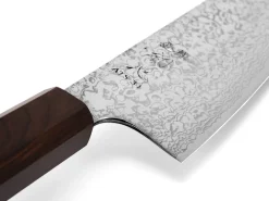 ORYOKI Santokumesser|Damastmesser*Hatsukokoro Ginga34 Santoku 180, ATS-34