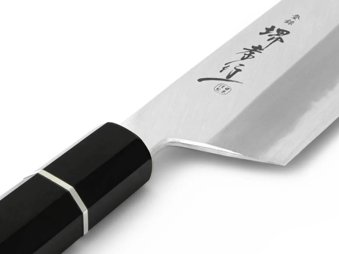 ORYOKI Santokumesser*Homura Santoku Kengata, 195 mm