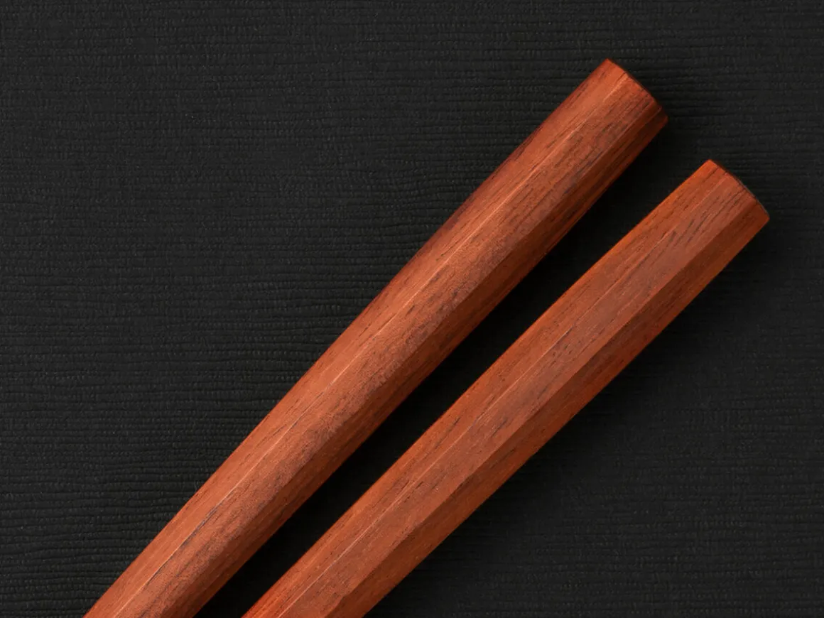 ORYOKI Essstäbchen*Japanische Essstäbchen Gokujyo shitan, Rosenholz