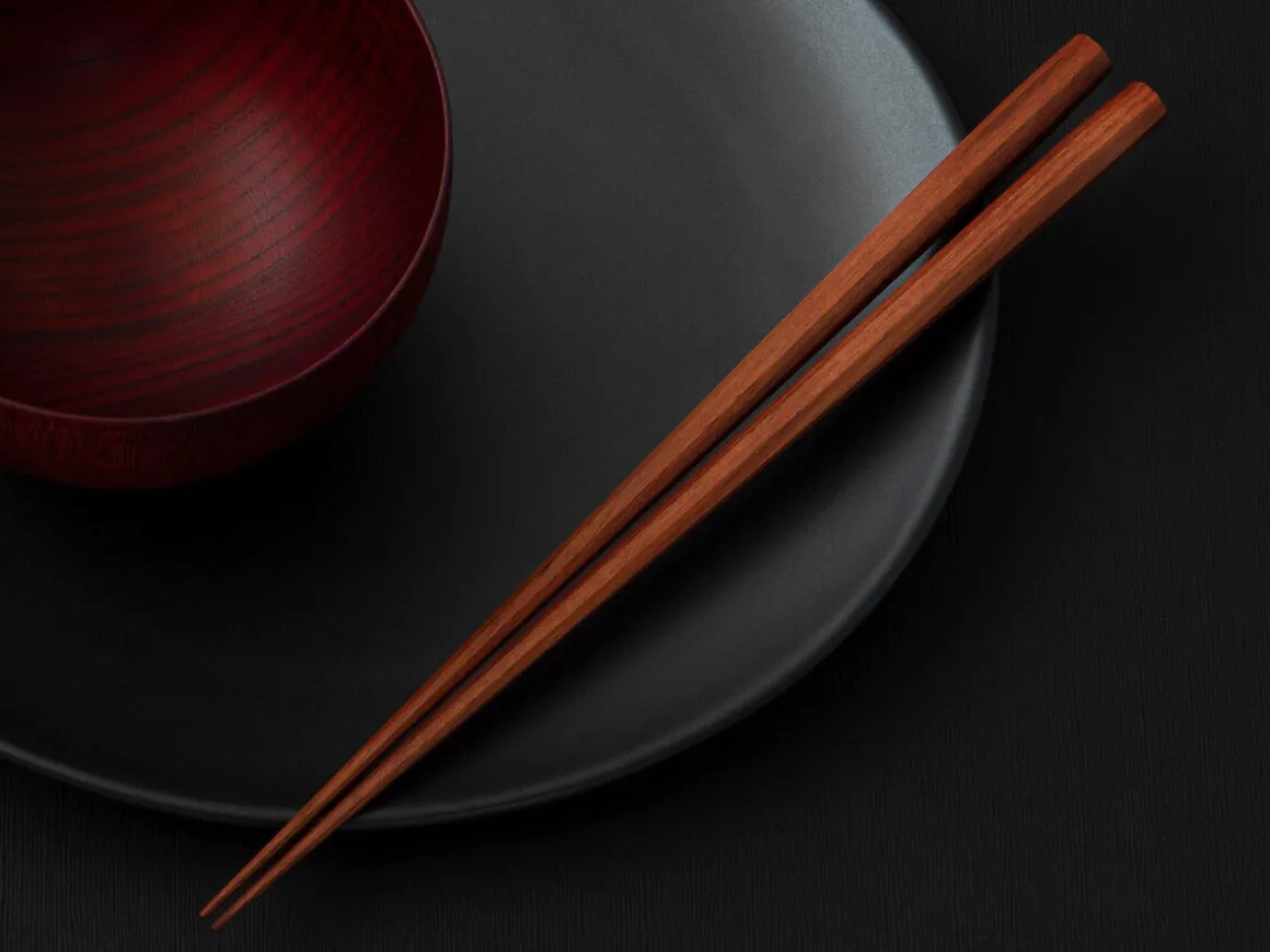 ORYOKI Essstäbchen*Japanische Essstäbchen Gokujyo shitan, Rosenholz