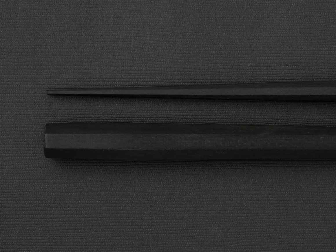 ORYOKI Essstäbchen*Japanische Essstäbchen Gokujyo ebony, Ebenholz