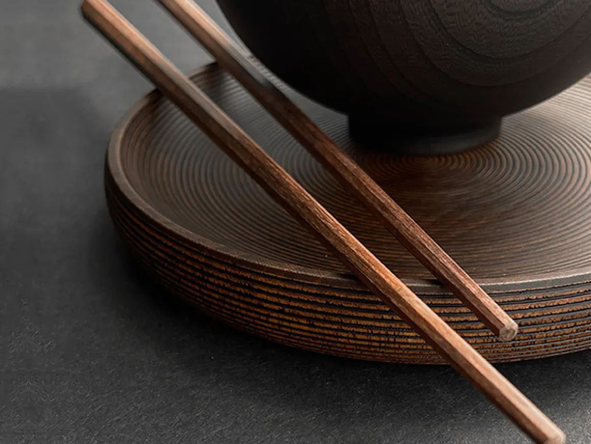 ORYOKI Essstäbchen*Japanische Essstäbchen Kanso Granadillo, 235 mm