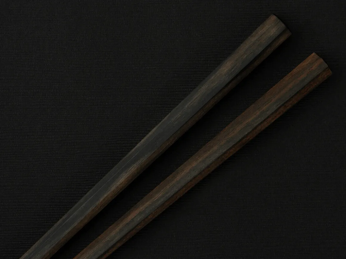 ORYOKI Essstäbchen*Japanische Essstäbchen Kanso ebony, Ebenholz